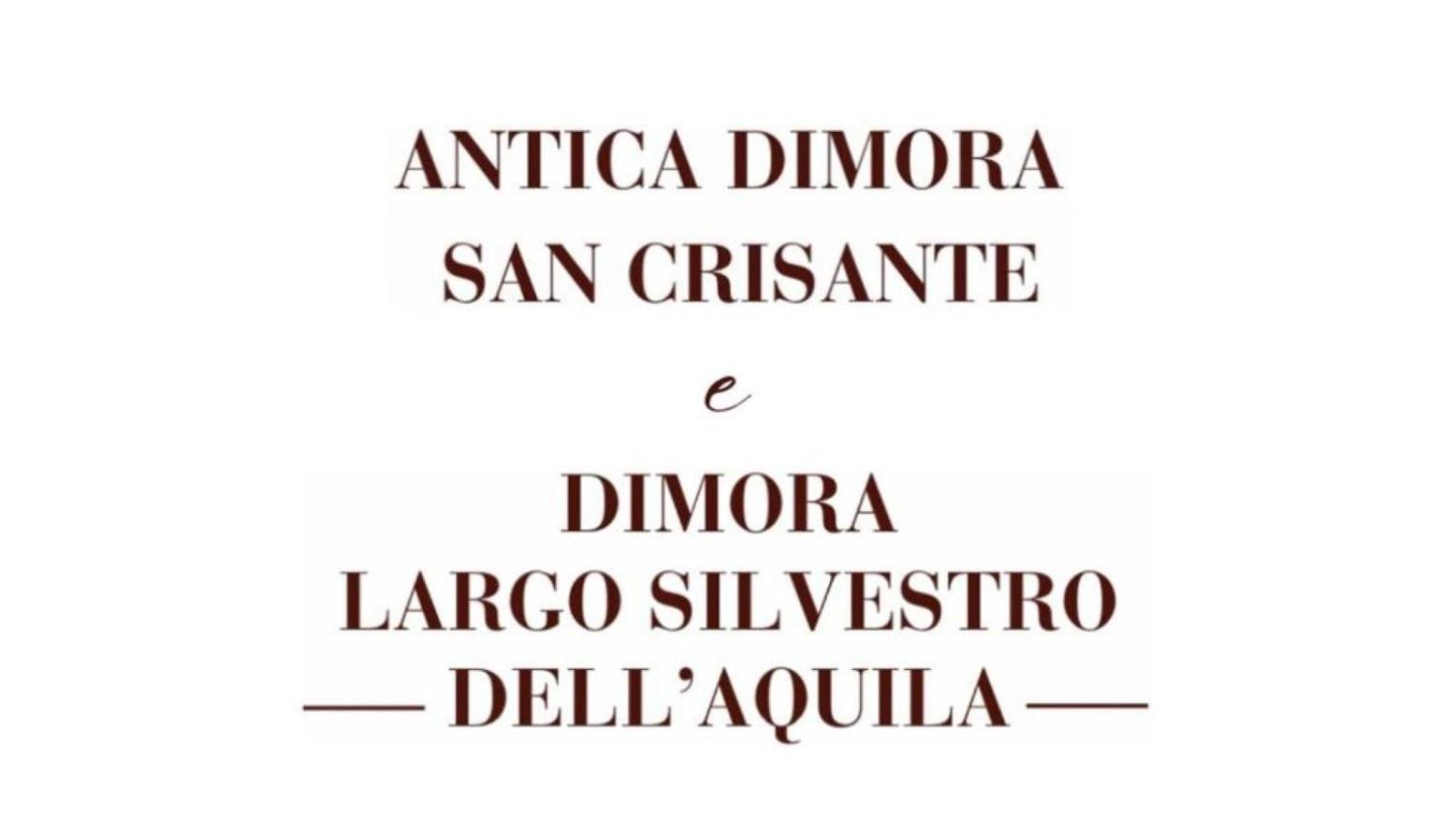 Antica Dimora San Crisante - Centro Storico Apartment L'Aquila Luaran gambar